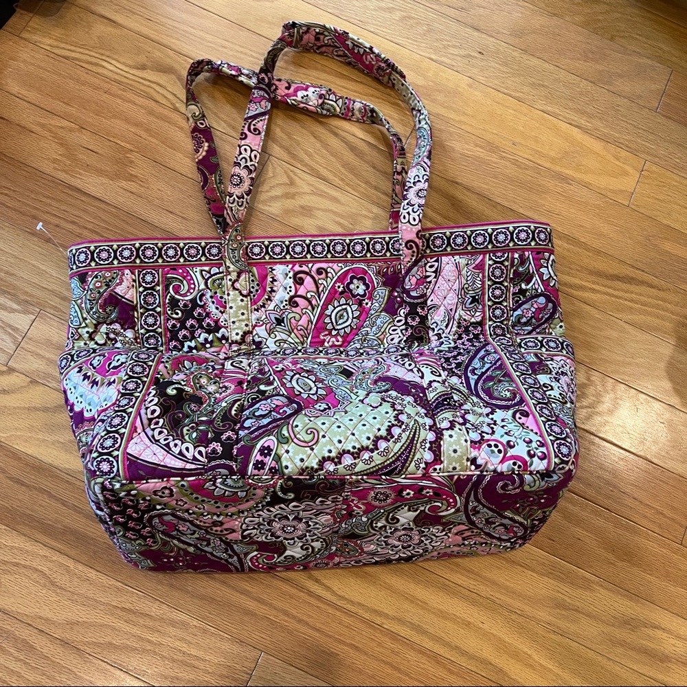 Huge Vera Bradley Tote Bag- Like New